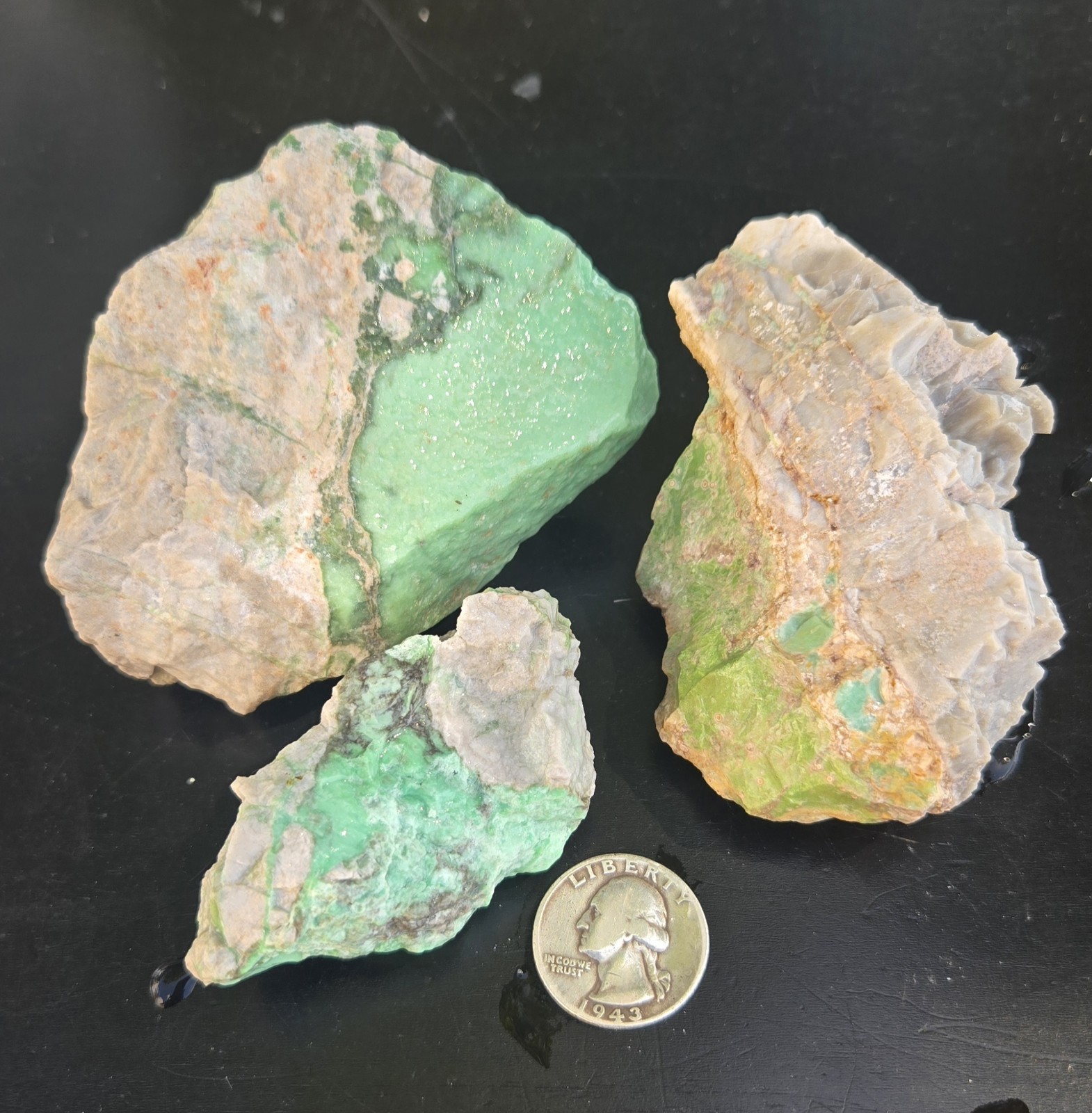 Lucin Variscite Rough for cabbing - Natural Utah Variscite- 475 grams Lucin Variscite Rough for cabbing - Natural Utah Variscite- 475 grams
