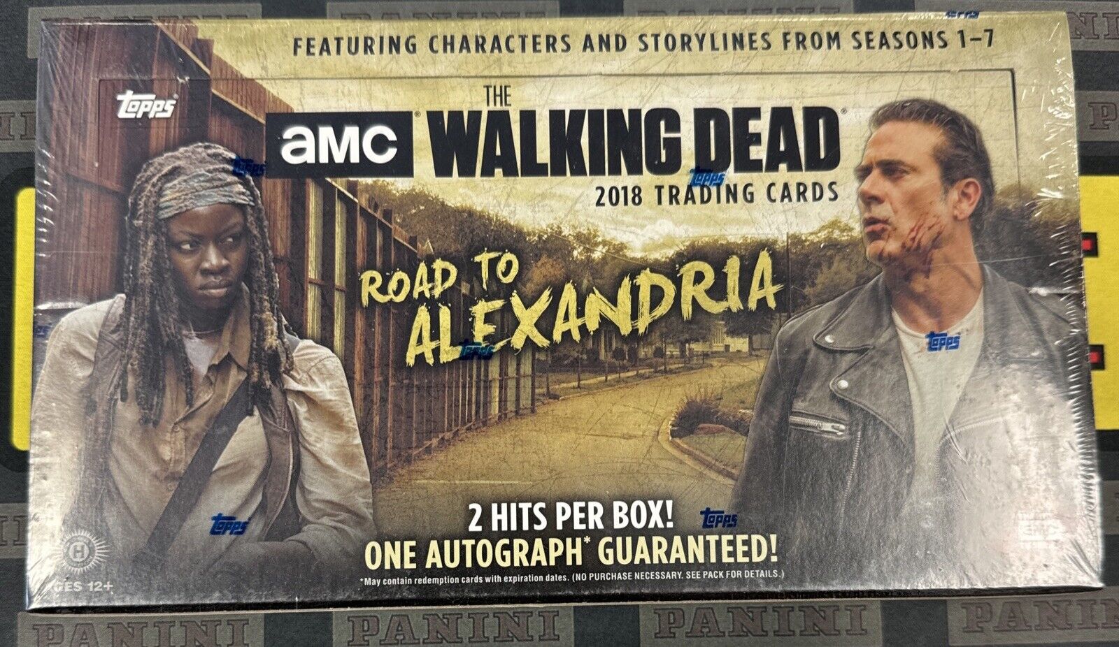 Topps AMC The Walking Dead Road To Alexandria Sealed Hobby Box New 2 Hits Per Bx