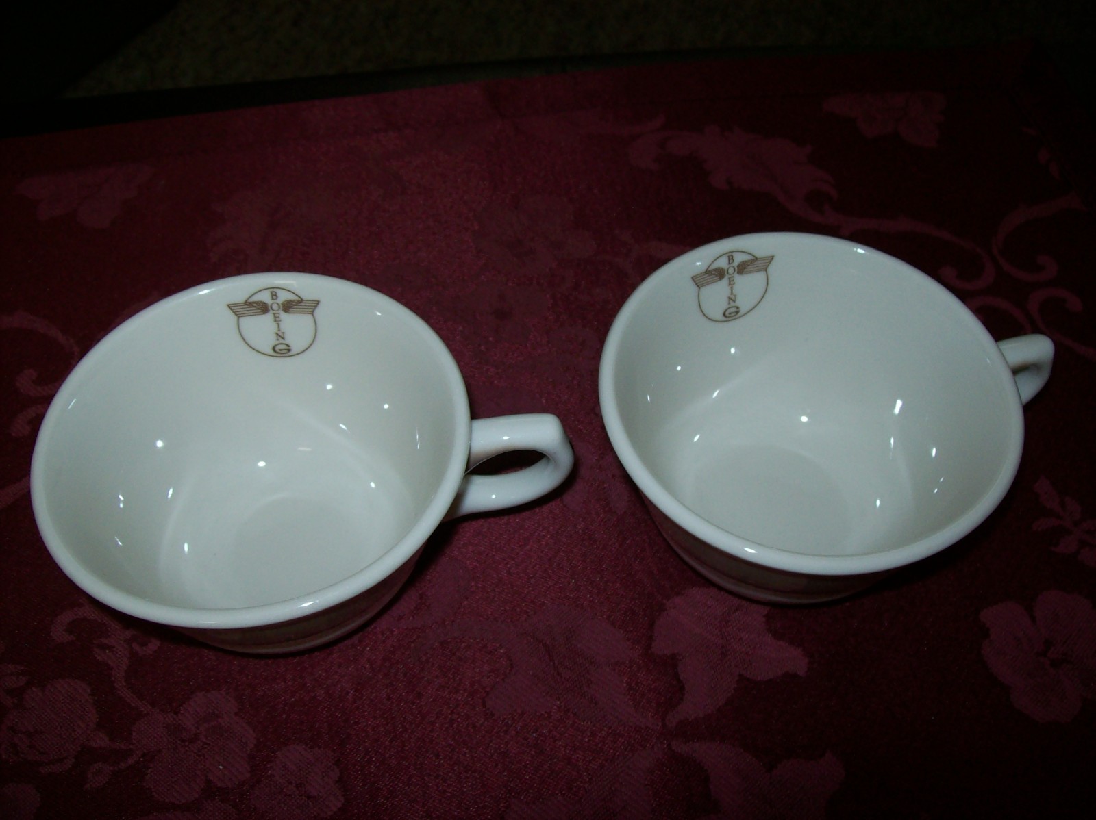 VINTAGE BOEING COFFEE CUPS  SYRACUSE CHINA