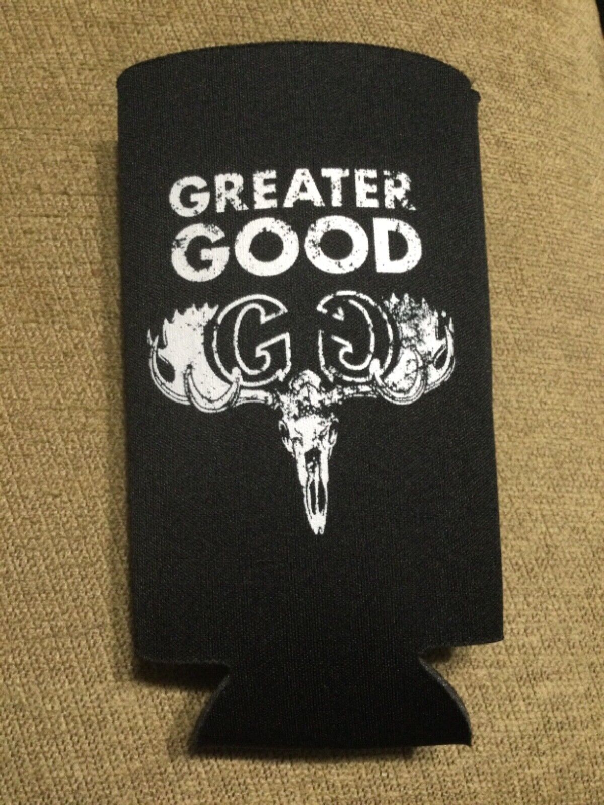 Greater Good Brewing Company 16oz  Beer Can Coozie Koozie Holder Insulator Mass