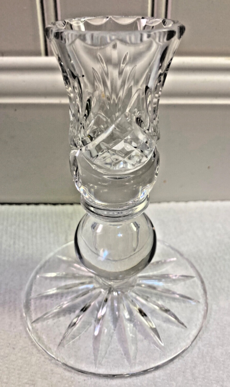 One Denby Crystal Candleholder One Denby Crystal Candleholder