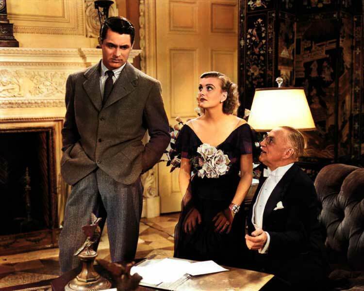 Cary Grant, Doris Nolan & Henry Kolker 8x10 RARE COLOR Photo 714