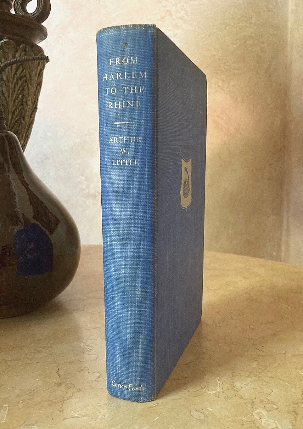 WWI HARLEM HELLFIGHTERS 1936 FROM HARLEM TO THE RHINE AUTH. A LITTLE 1ST ED BOOK WWI HARLEM HELLFIGHTERS 1936 FROM HARLEM TO THE RHINE AUTH. A LITTLE 1ST ED BOOK