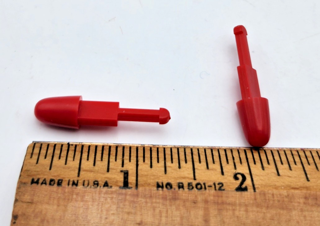 VTG 1978 Mattel Battlestar Galactica CYLON RAIDER Red Missiles Original Parts VTG 1978 Mattel Battlestar Galactica CYLON RAIDER Red Missiles Original Parts