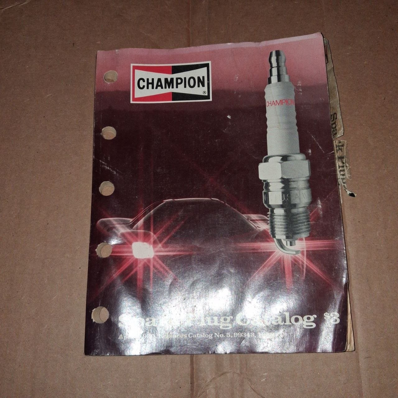 Champion Spark Plug Catalog #3 1960s 1970s 1980s Cars Trucks Reference