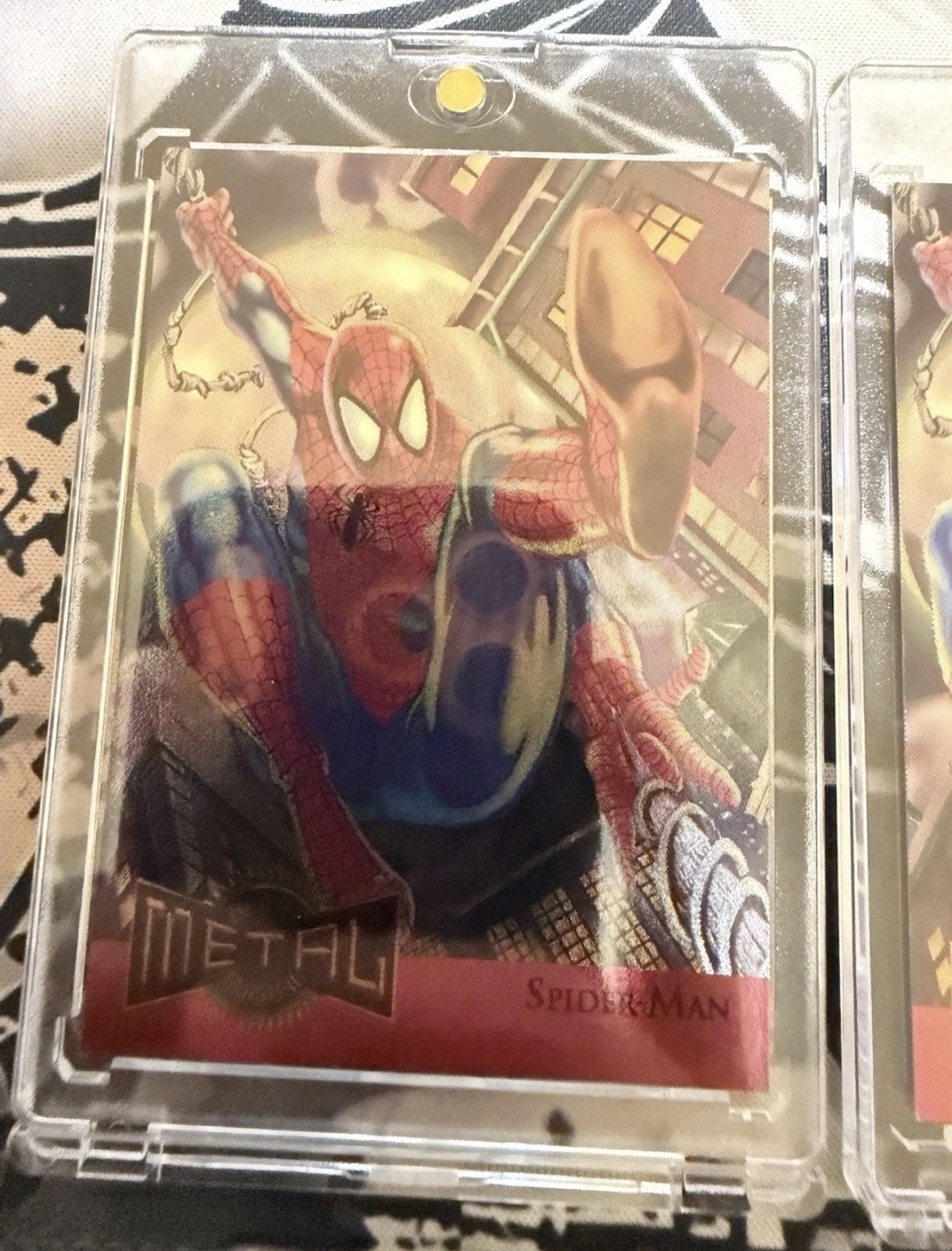 1995 Fleer Metal Marvel Spider-Man Metal Blasters #12 Limited Edition MINT RARE 1995 Fleer Metal Marvel Spider-Man Metal Blasters #12 Limited Edition MINT RARE