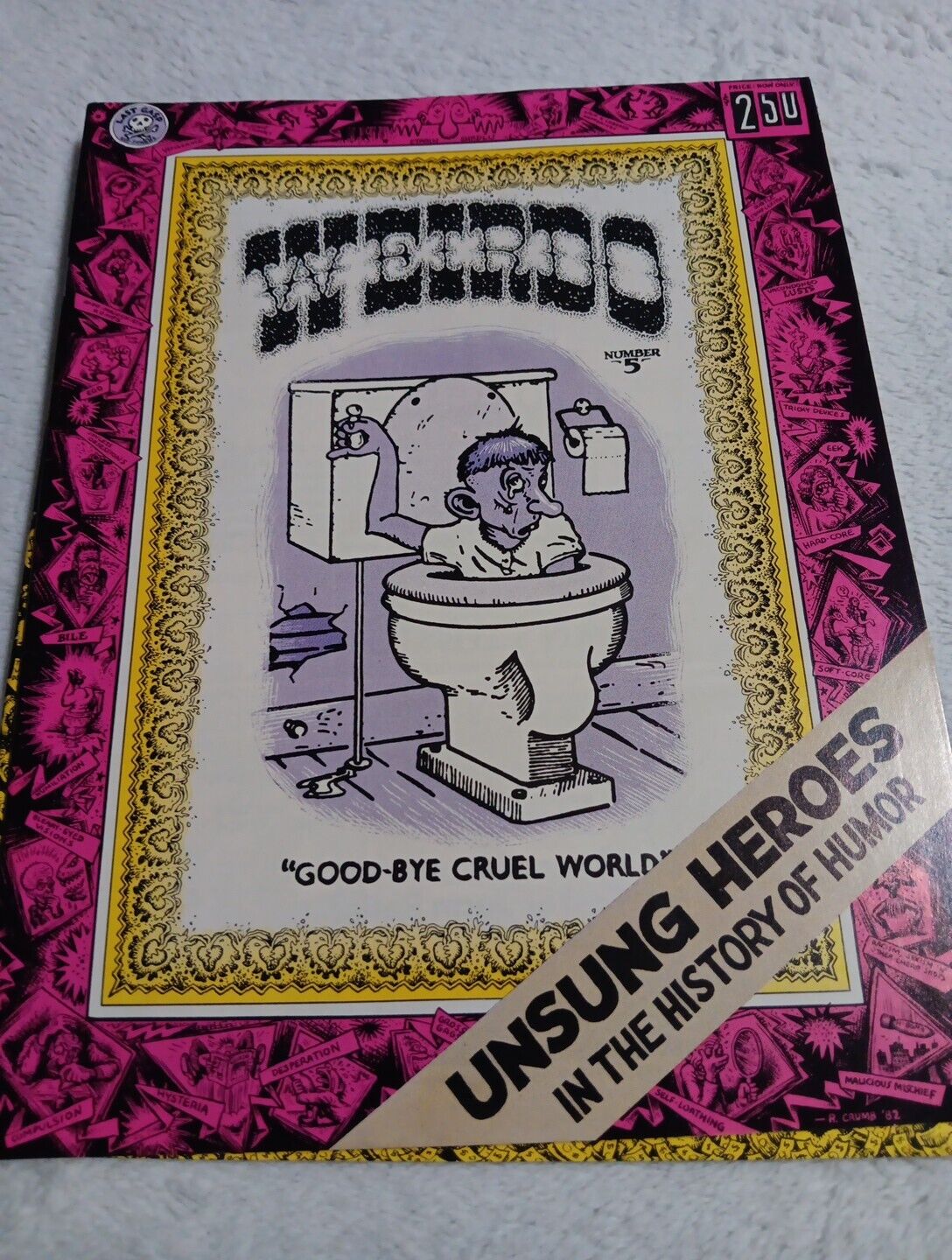 Weirdo #5 Underground Comic - R Crumb Dori Seda 1st Print Comix