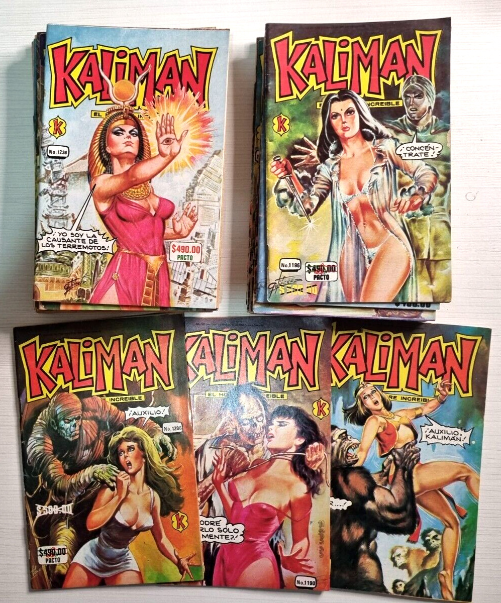 Kaliman - Lot of 25 comic books - Mexico 80´s