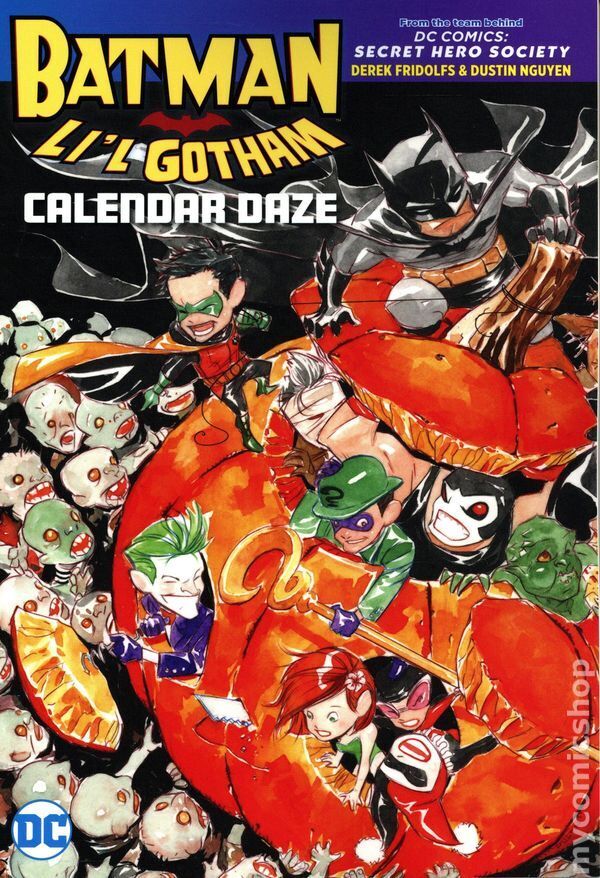 Batman Li\'l Gotham Calendar Daze TPB #1-1ST NM 2021 Stock Image
