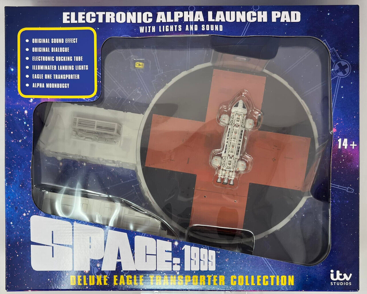Space 1999  Alpha Eagle Launch Pad w Eagle Transporter 16/12 lights and sound