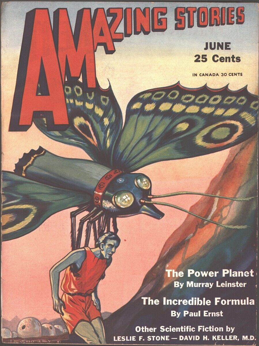 Amazing Stories 1931 June.  Pulp