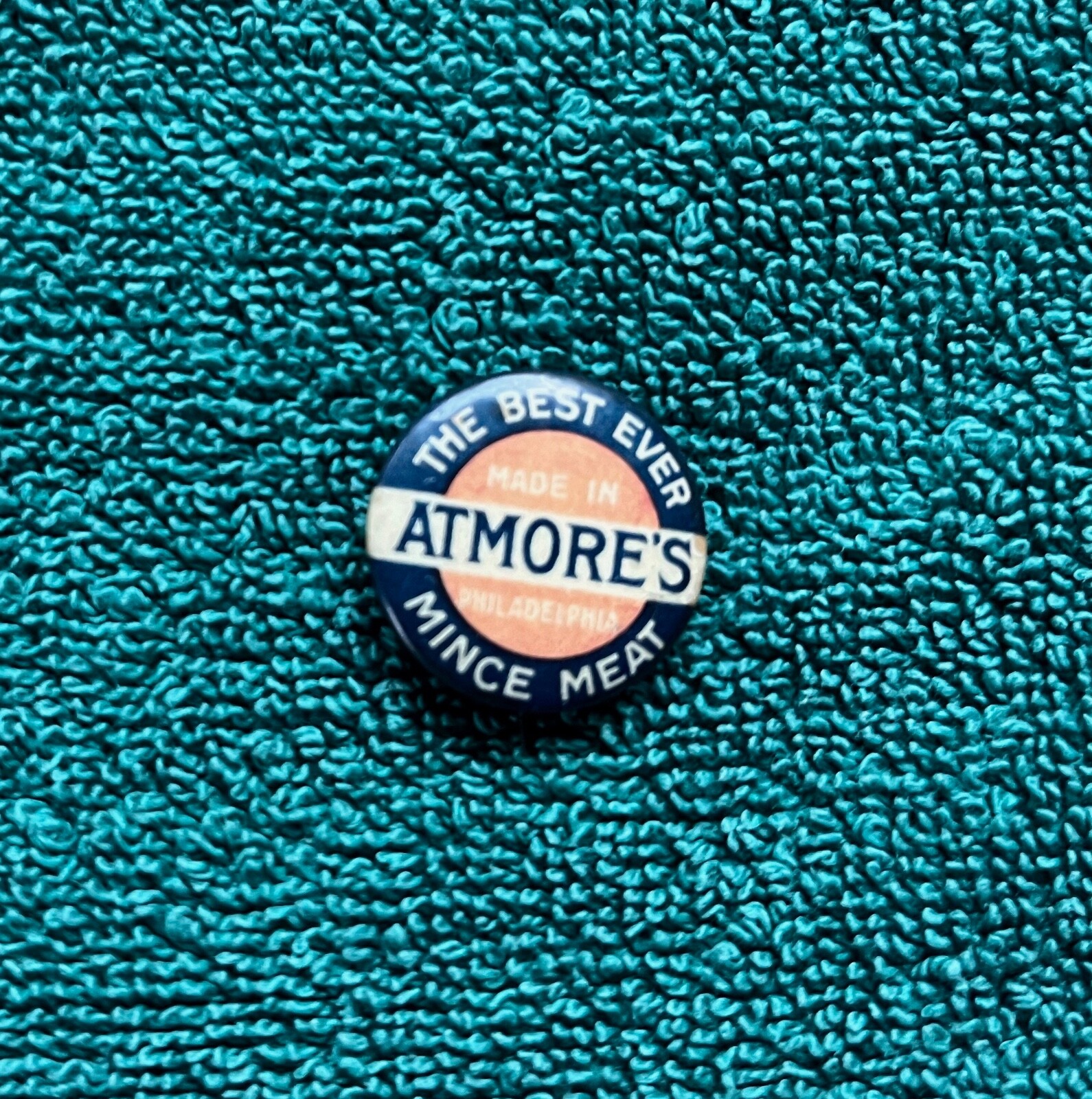 1930's Atmore's The Best Ever Mince Meat Made In Philadelphia 7/8 1930's Atmore's The Best Ever Mince Meat Made In Philadelphia 7/8
