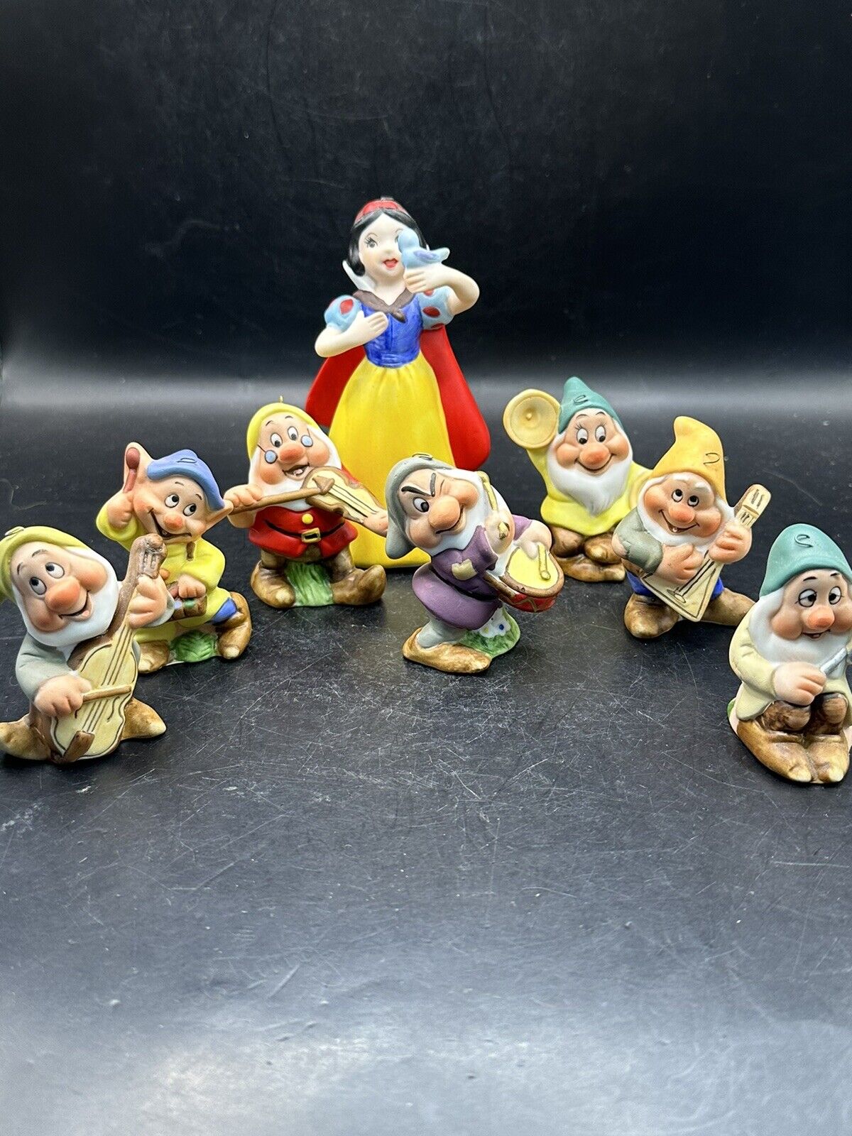 Disney's Snow White and the 7 Dwarfs figurines by Schmid RARE