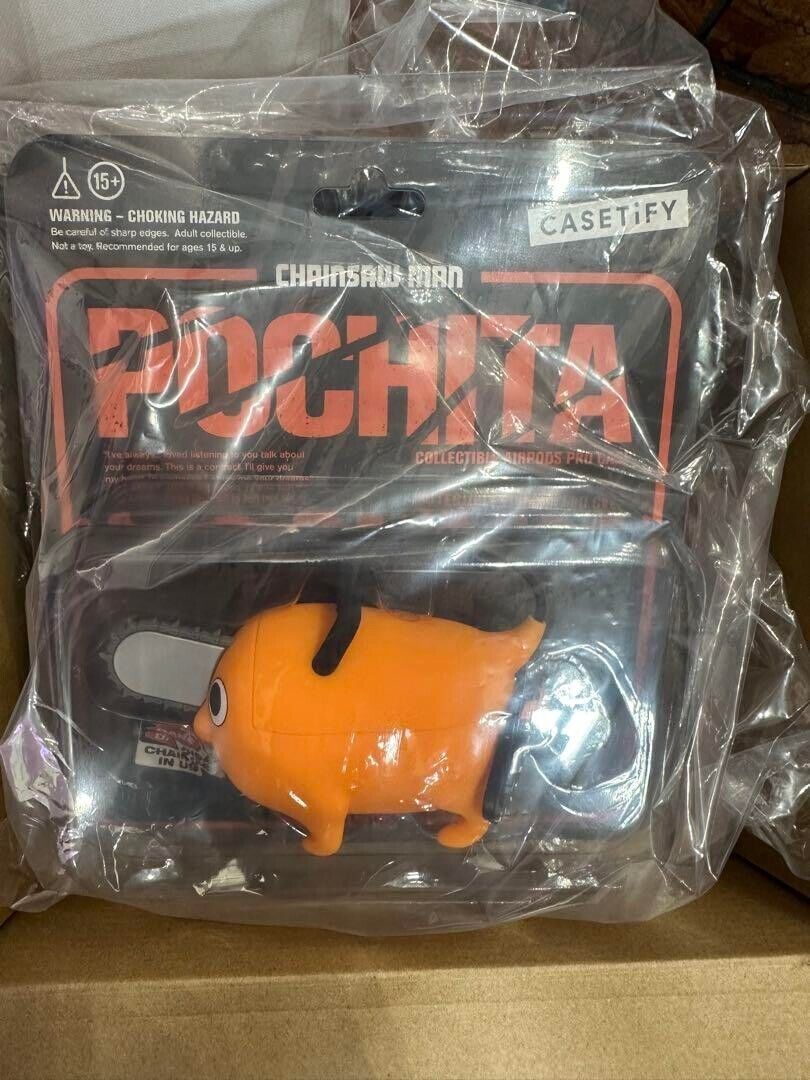 CASETiFY chainsaw man Pochita Collectible AirPods Pro Case unused New
