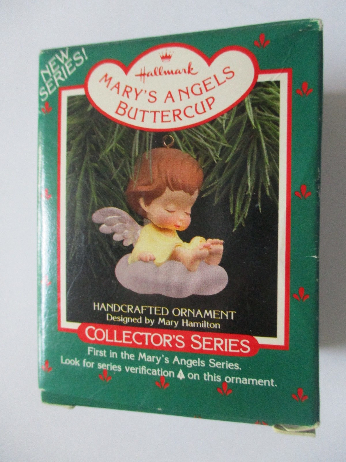 Hallmark 1988 Mary\'s Angels Buttercup Ornament 