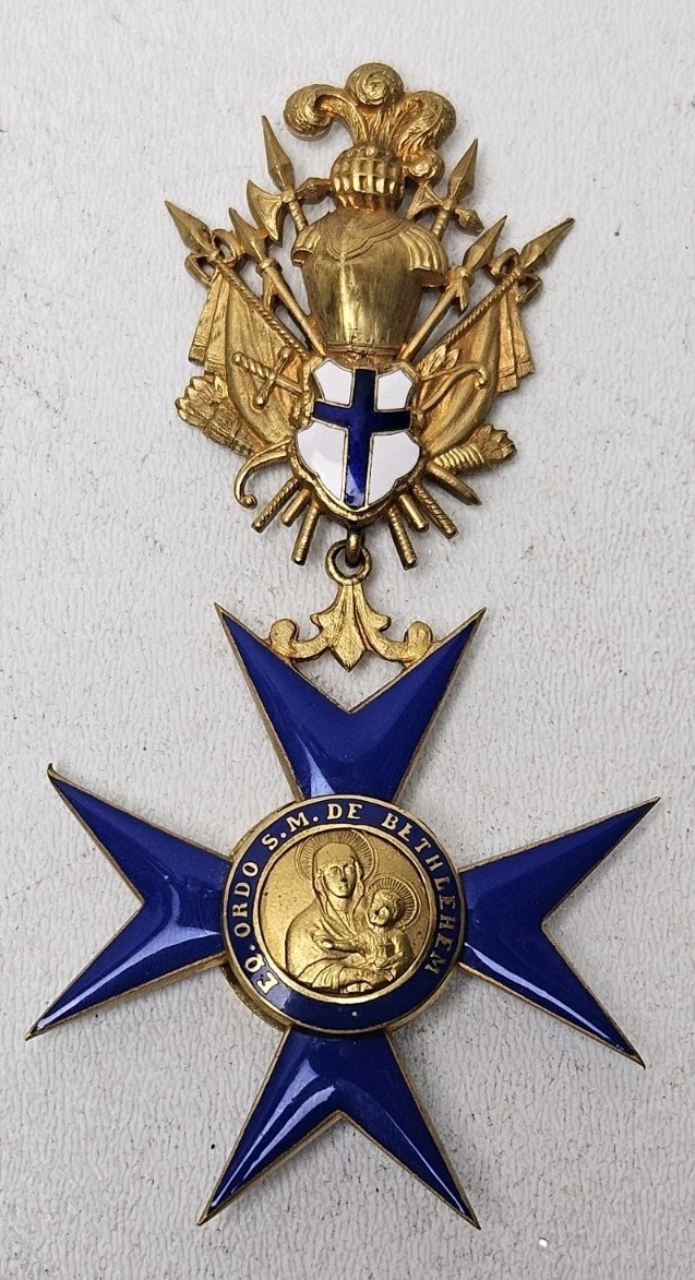 An Order Of Our Lady Of Bethlehem, Military Division, Grand Officer, C. 1920 An Order Of Our Lady Of Bethlehem, Military Division, Grand Officer, C. 1920