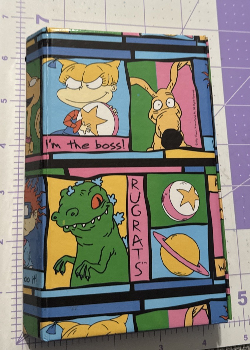 Vintage 1998 Rugrats Agenda Address Note Book  Nickelodeon