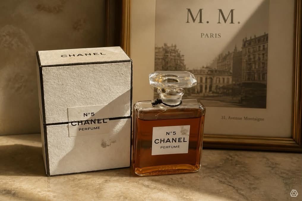Marilyn Monroe Era 50s Vintage Chanel No. 5 Pure Perfume 1/2oz Marilyn Monroe Era 50s Vintage Chanel No. 5 Pure Perfume 1/2oz