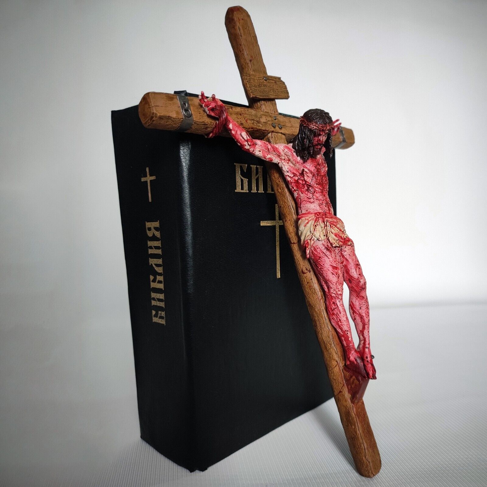 Realistic crucifix | Jesus Christ statue | Catholic crucifix | handmade