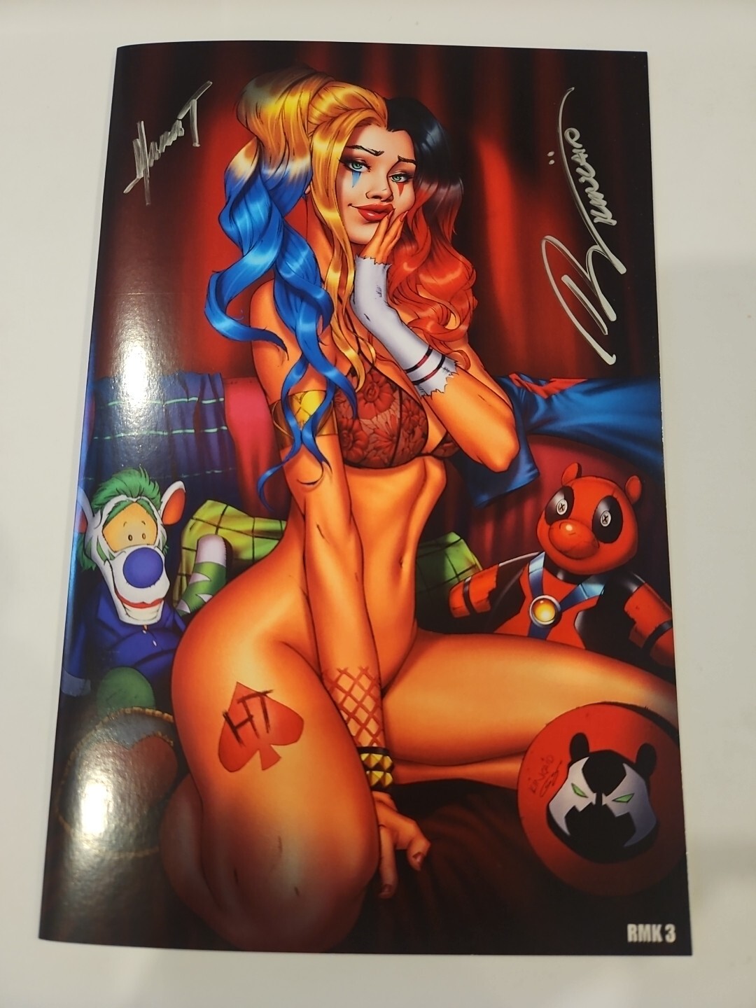 Hardlee Thinn Harley Variant Kincaid Virgin Variant Marat M 2x Signed WCOA RMK3 