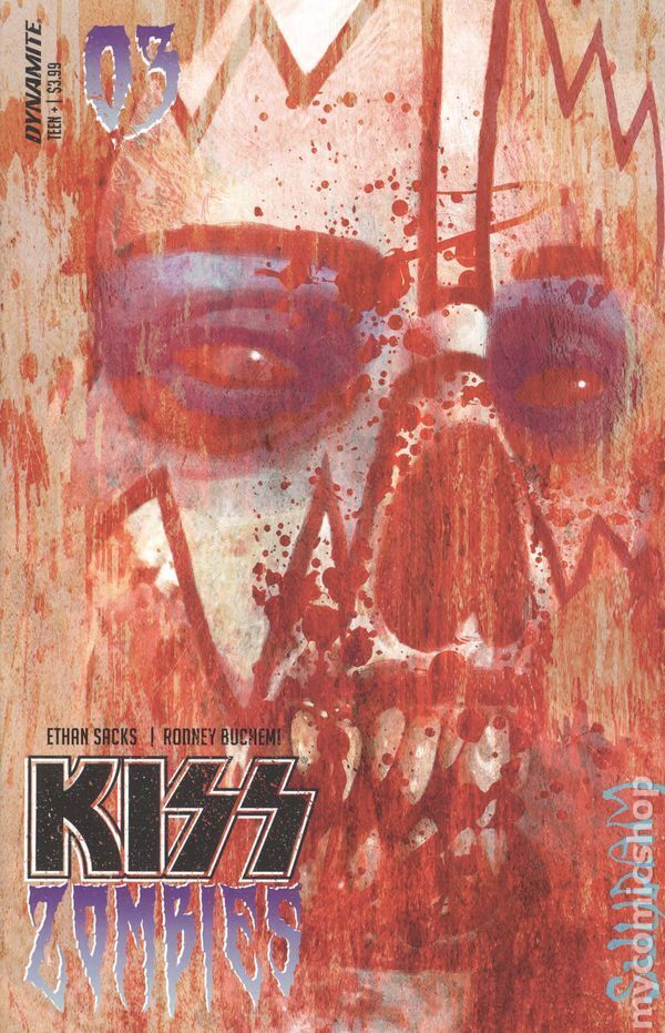 Kiss Zombies #3A Suydam VF 8.0 2020 Stock Image