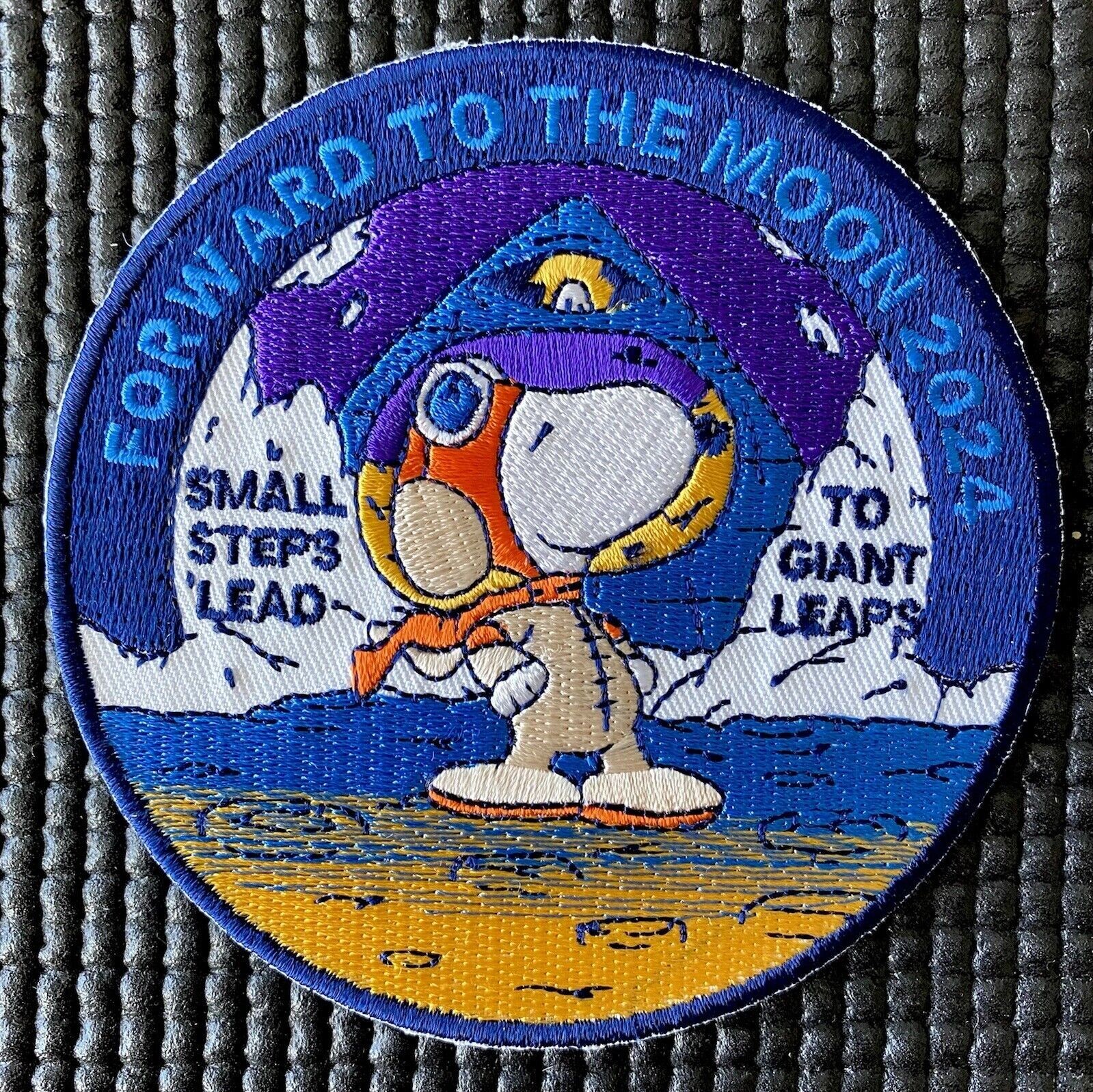 NASA FORWARD TO THE MOON 2024 SPACE CAMPAIGN PATCH - ARTEMIS PROGRAM - 3.5”