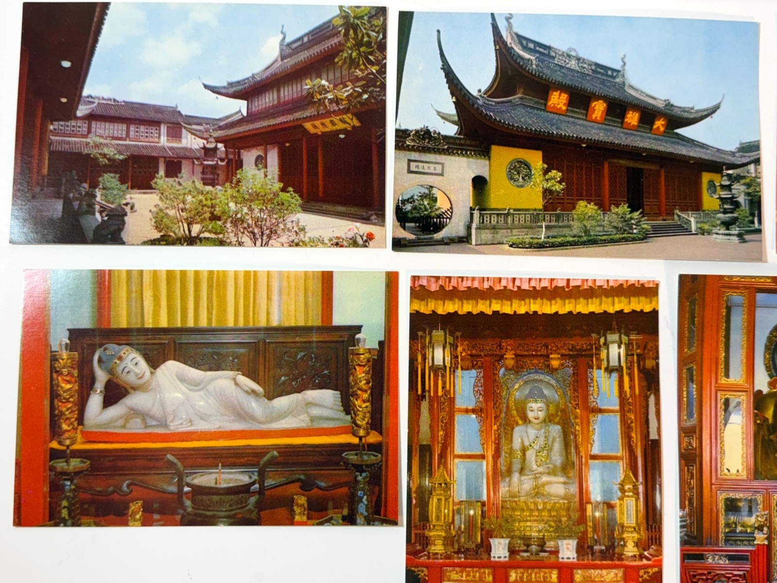 Vintage Shanghai Jade Buddha Temple Postcards Souvenir Lot of 11 Cards NEW Vintage Shanghai Jade Buddha Temple Postcards Souvenir Lot of 11 Cards NEW