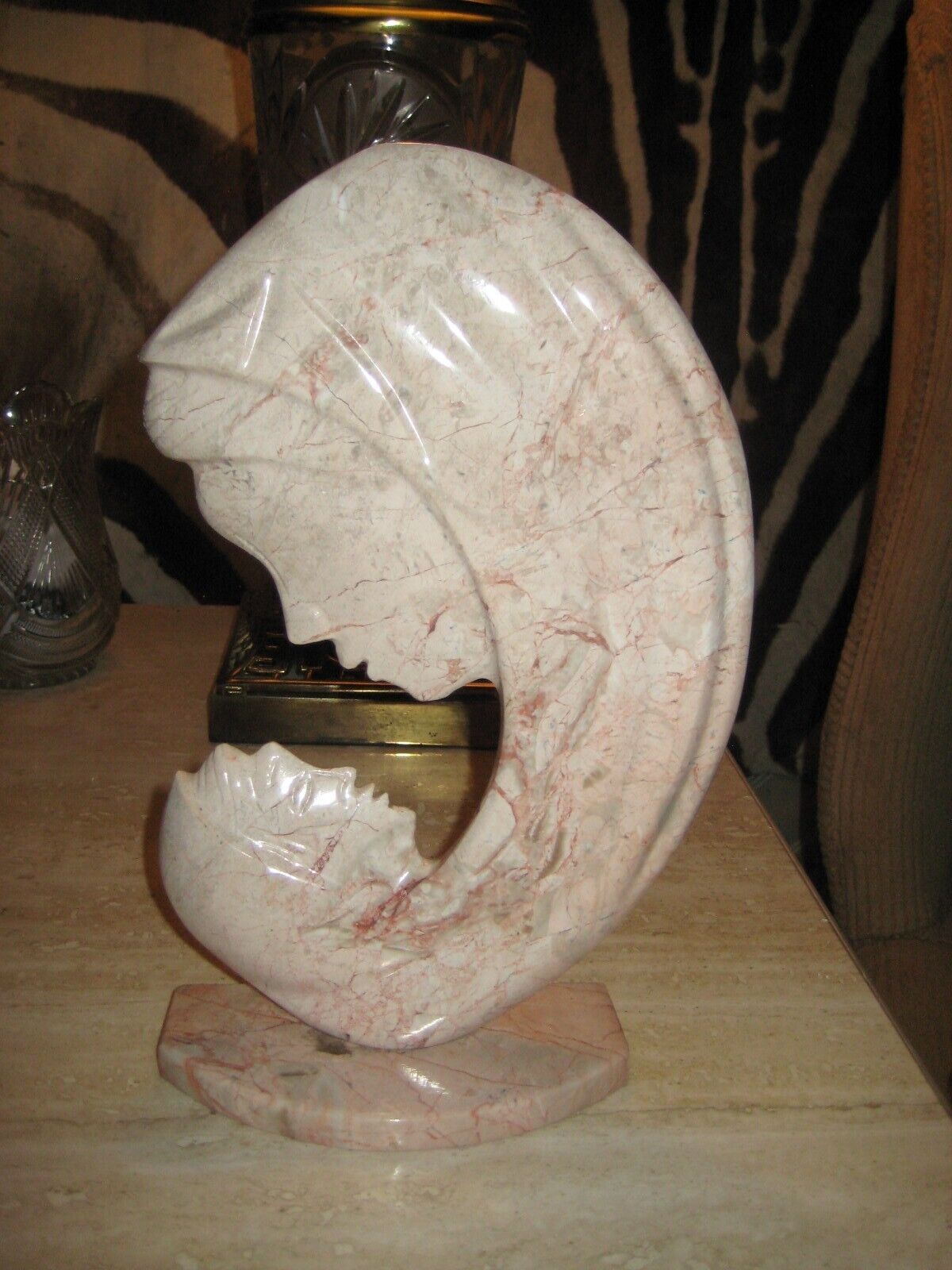 Authentic MARBLE art piece from TONALA, MEXICO. Rare Collector Item Great FIND