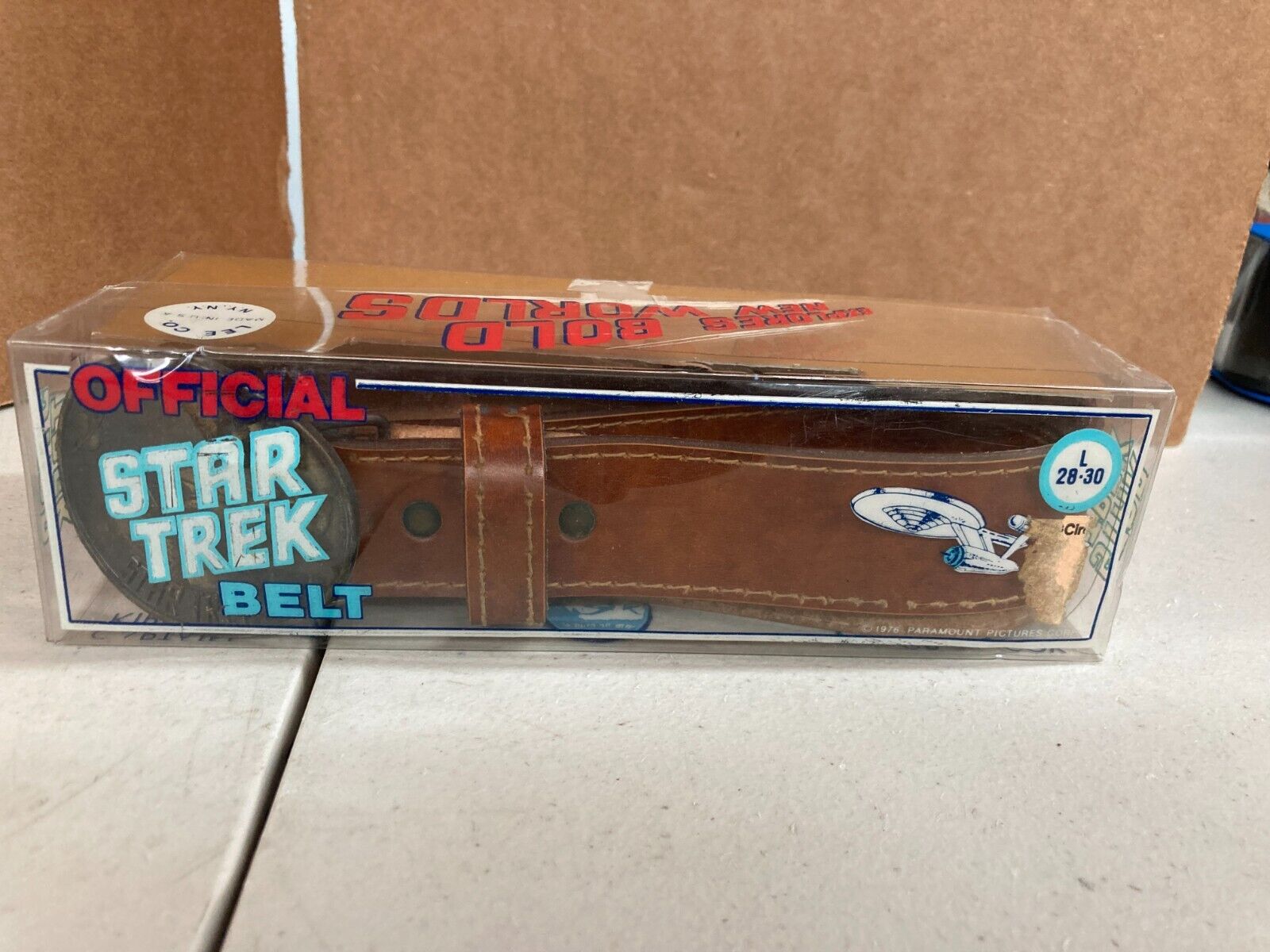 Star Trek Mr Spock Lee Belt in box 1970's