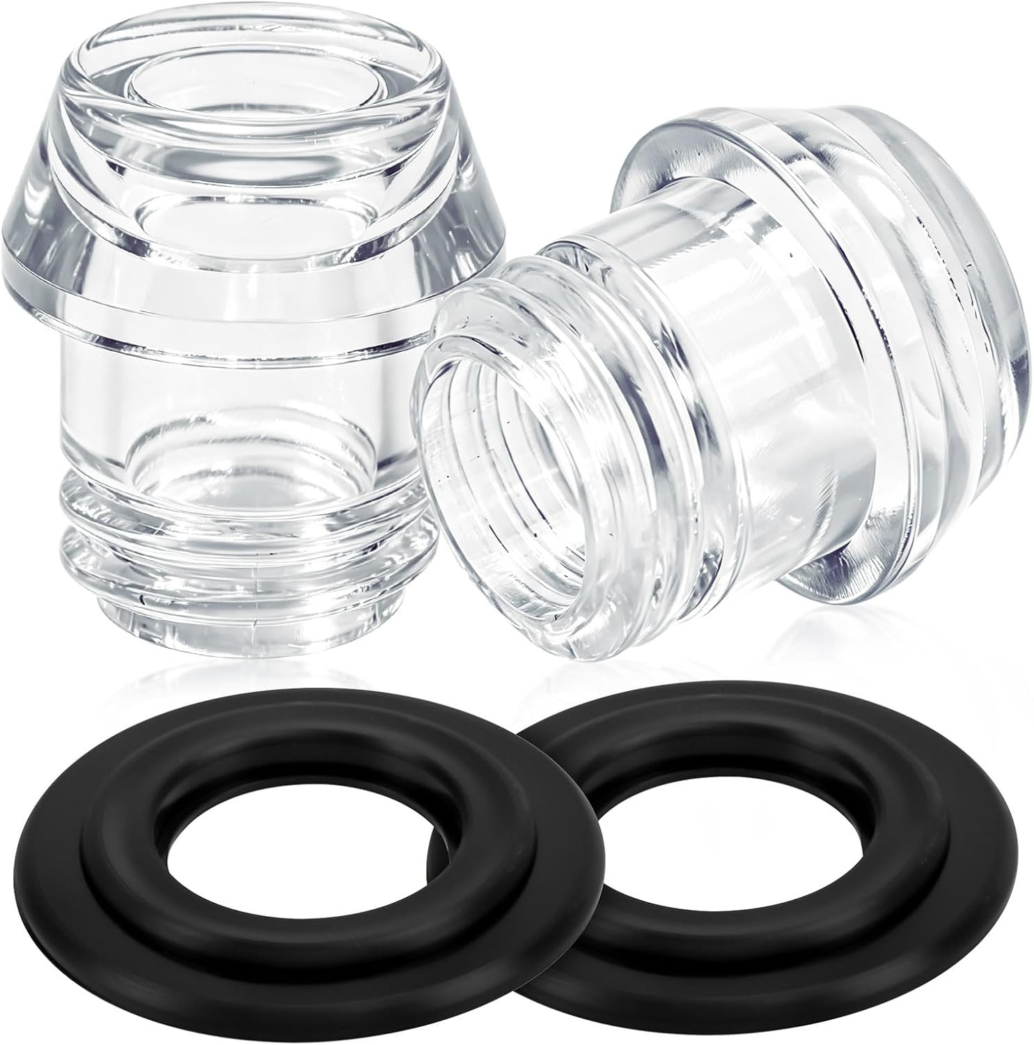Percolator Part Top and Washer Ring Replacement Compatible with Farberware
