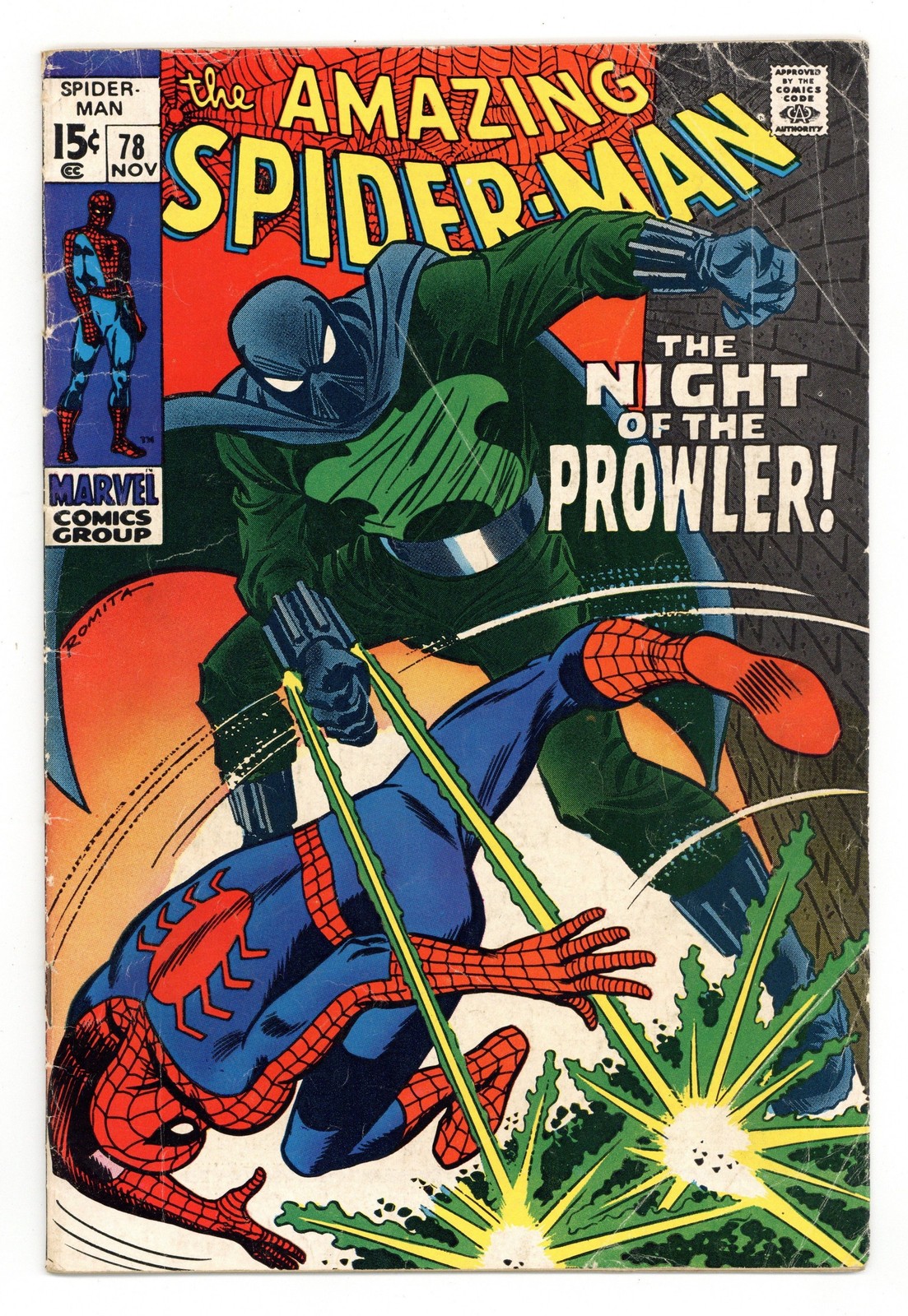 Amazing Spider-Man #78 GD 2.0 1969