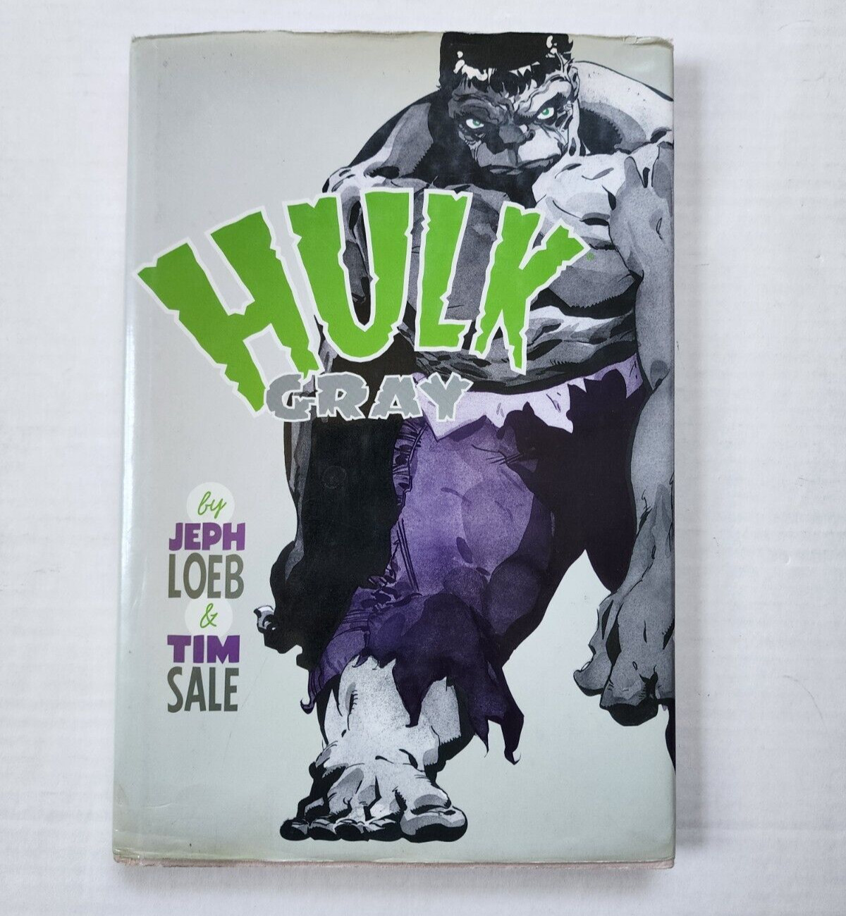 Hulk Gray Hardcover Marvel Comics 2004 READ First Printing Loeb Sale