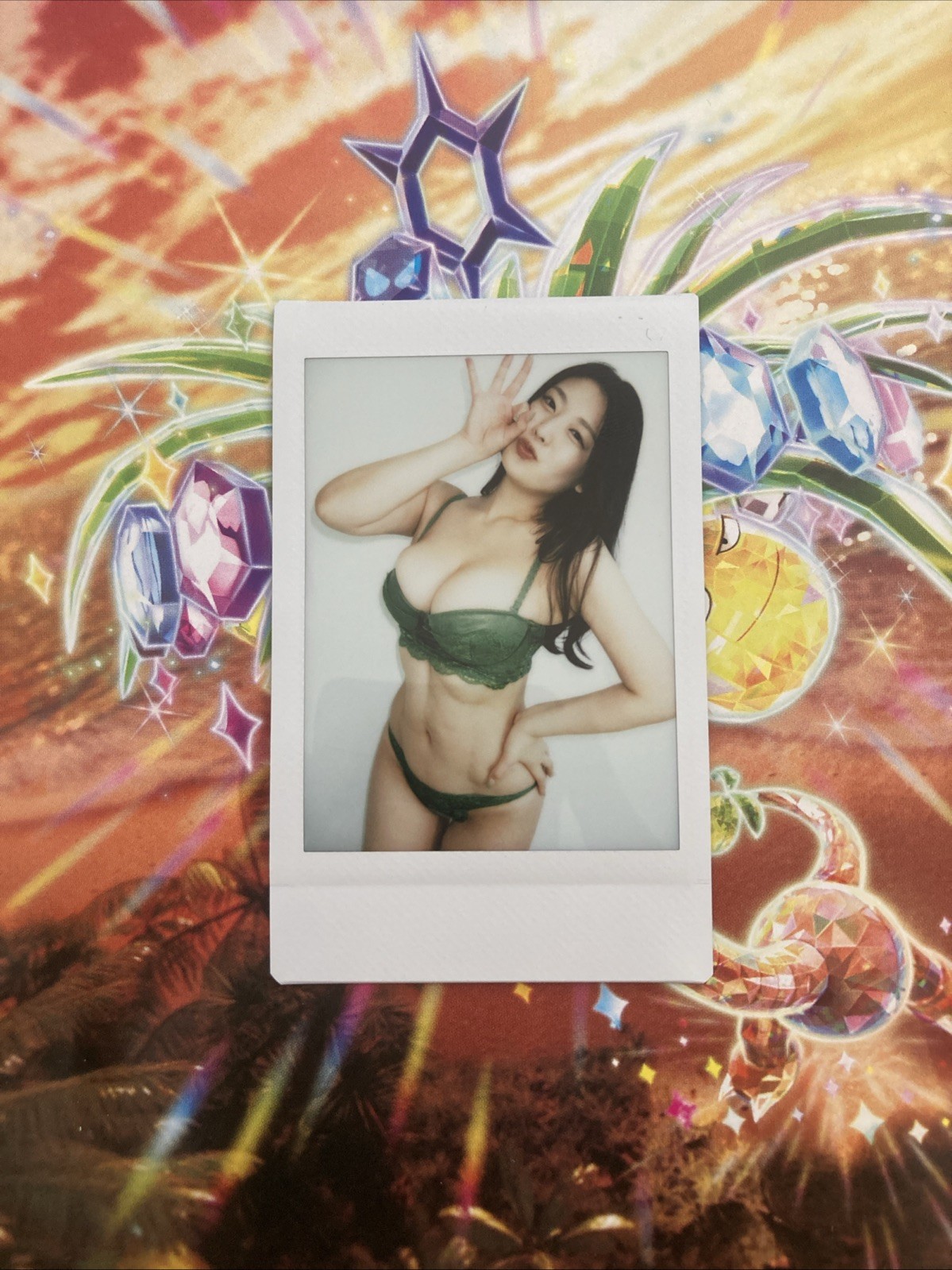 FUBUKI KEI PHOTO CARD PROMO INCENTIVE JAPAN SWIMSUIT MODEL 風吹ケイ