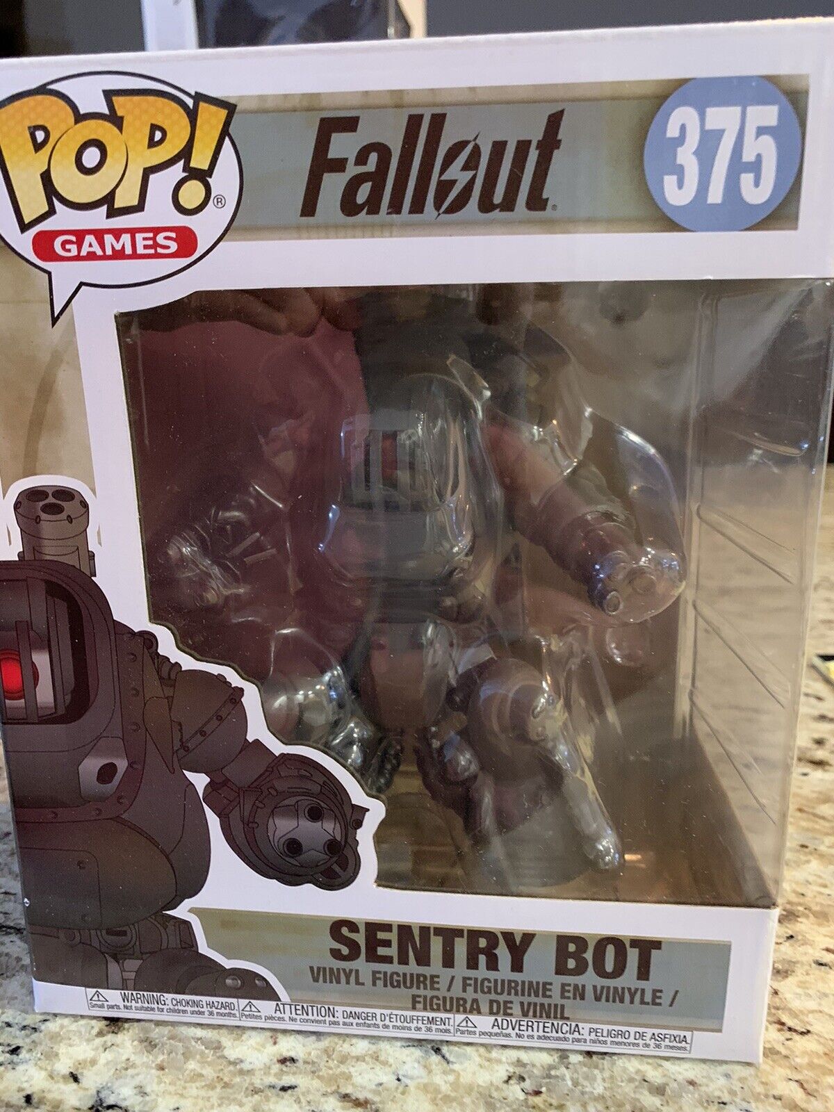 Funko POP Games Fallout Sentry Bot Supersized #375  Vinyl Figure NIB Unopened