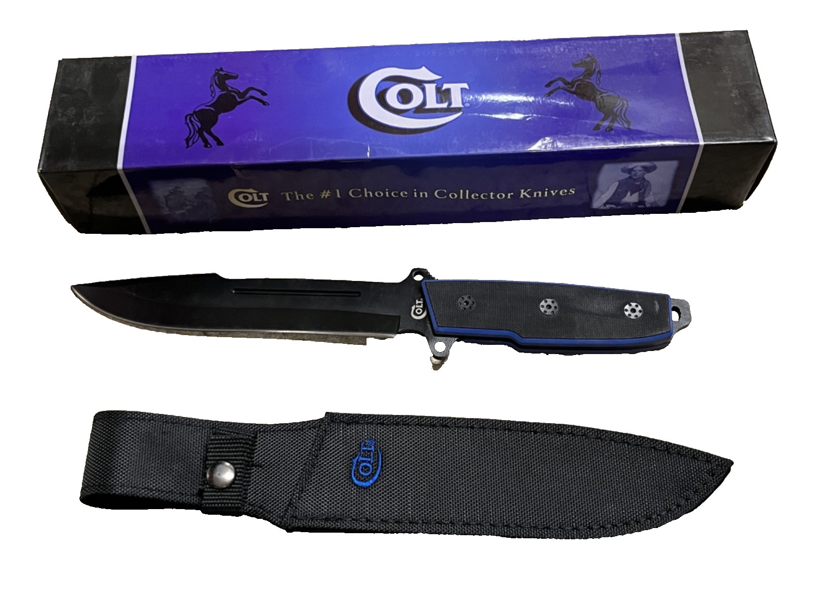 COLT CT351 Fixed Blade-Tactical Knife Rare/Discontinued-New in Box COLT CT351 Fixed Blade-Tactical Knife Rare/Discontinued-New in Box