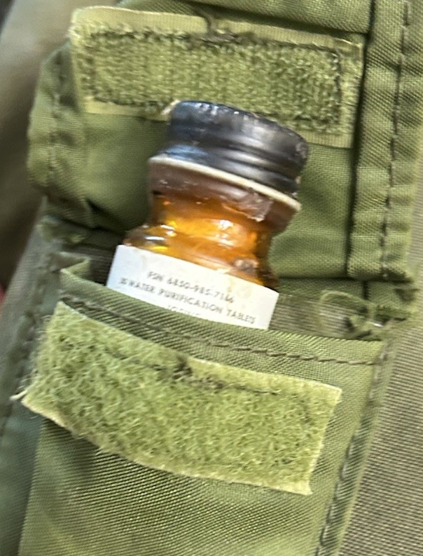 UNISSUED Vietnam War 1960s US GI Army USMC Water Purification Tablets