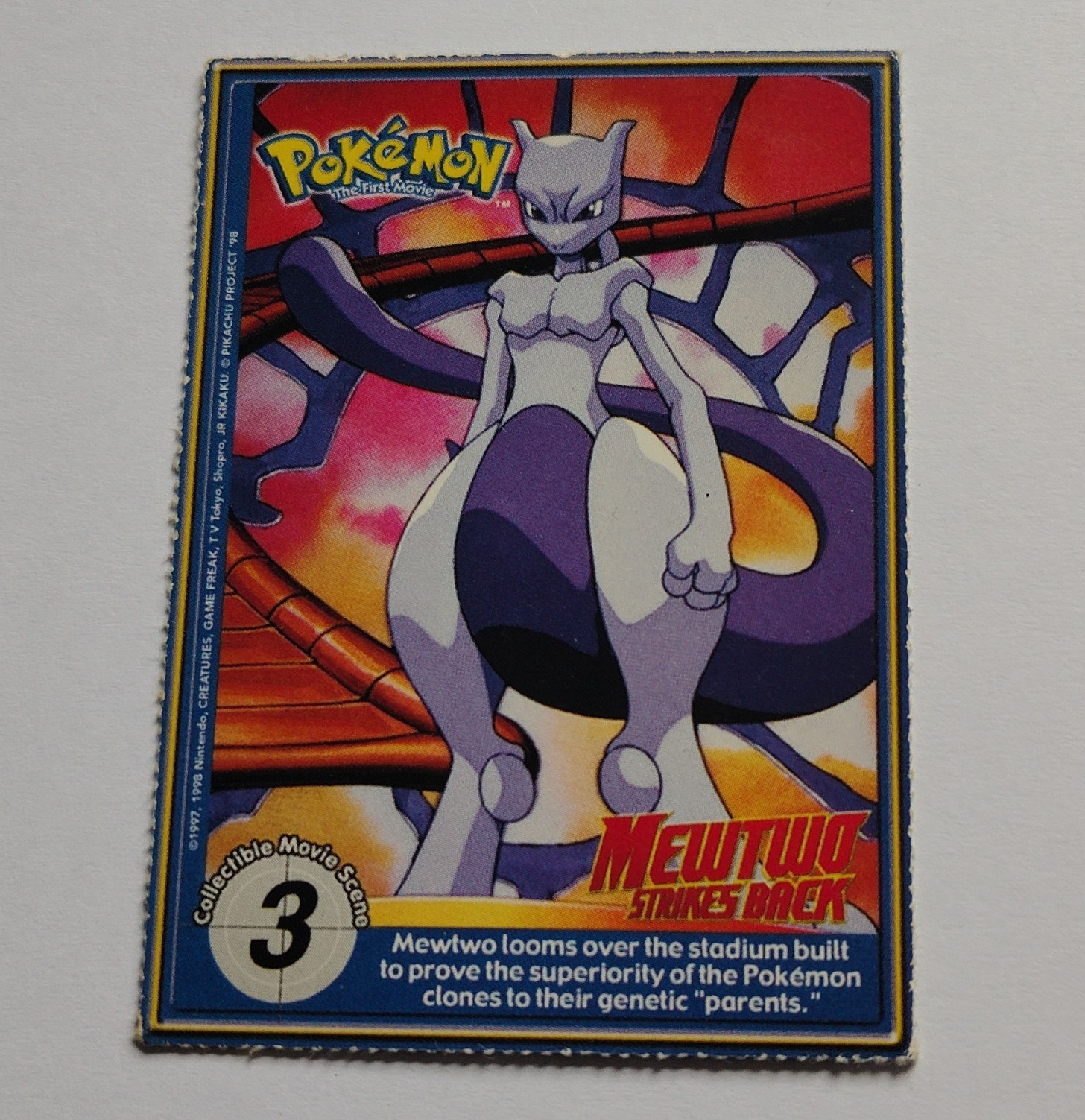 Topps 1999 Pokémon First Movie 2-Card Lot Mewtwo Strikes Back #3 & Nidoqueen #31 Topps 1999 Pokémon First Movie 2-Card Lot Mewtwo Strikes Back #3 & Nidoqueen #31