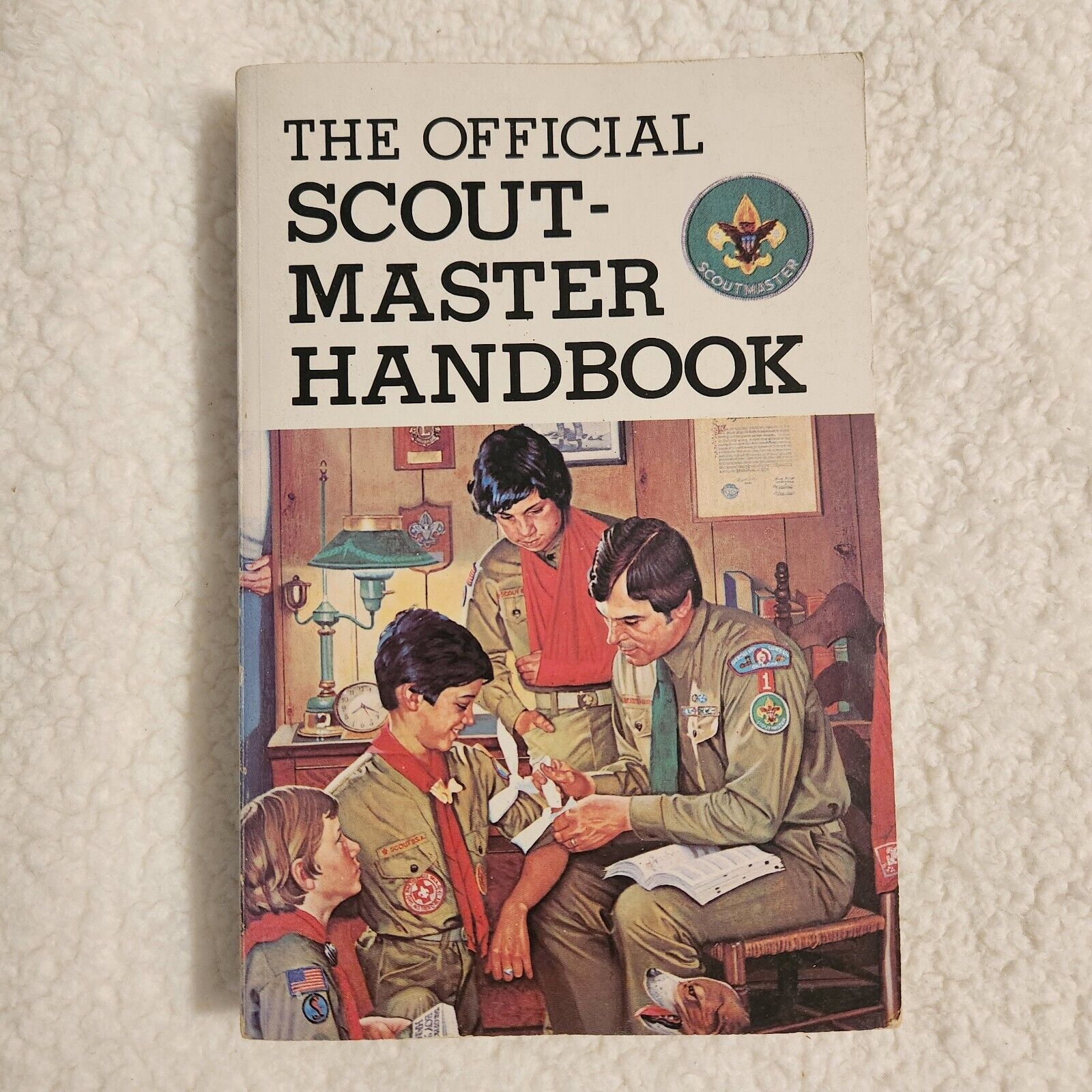 Vintage 1981 The Official Scout Master Handbook Boy Scouts of America UNUSED
