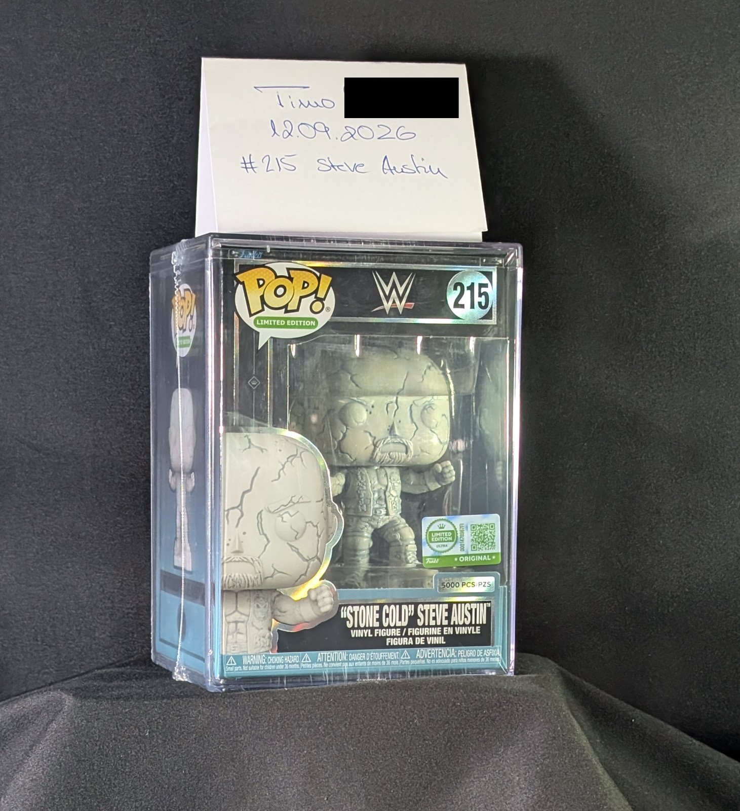 #215 🔥 Funko POP Stone Cold Steve Austin LE Ultra 5000 Hard Stack 🌍 | Serial