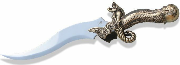 Merlin Fantasy Dagger bronze Merlin's dagger
