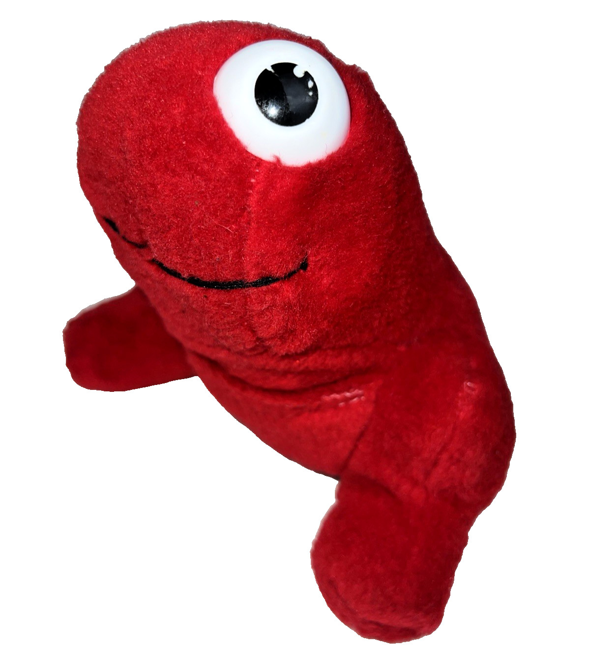 Vintage 1984 Rare Nerds Candy Promo Plush Toy Adopt a Nerd RED