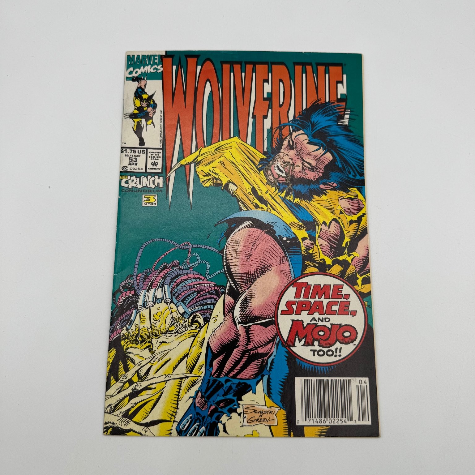 Wolverine #53 Marvel Comics Marc Silvestri Newsstand 1990