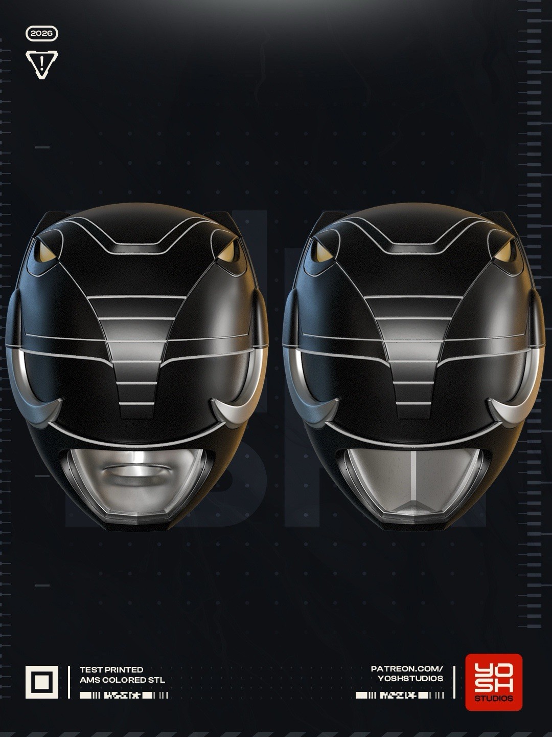 Cosplay Mighty Morphin Black Ranger Helmet | Life Size Collectible Gift Cosplay Mighty Morphin Black Ranger Helmet | Life Size Collectible Gift