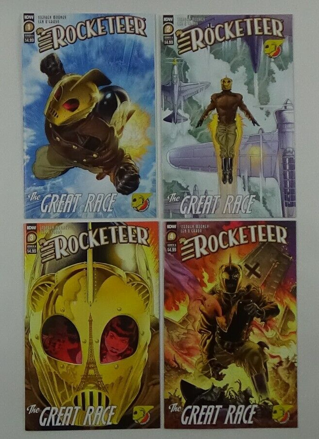 The Rocketeer: The Great Race Set 1-4 (IDW, 2022) #021-3