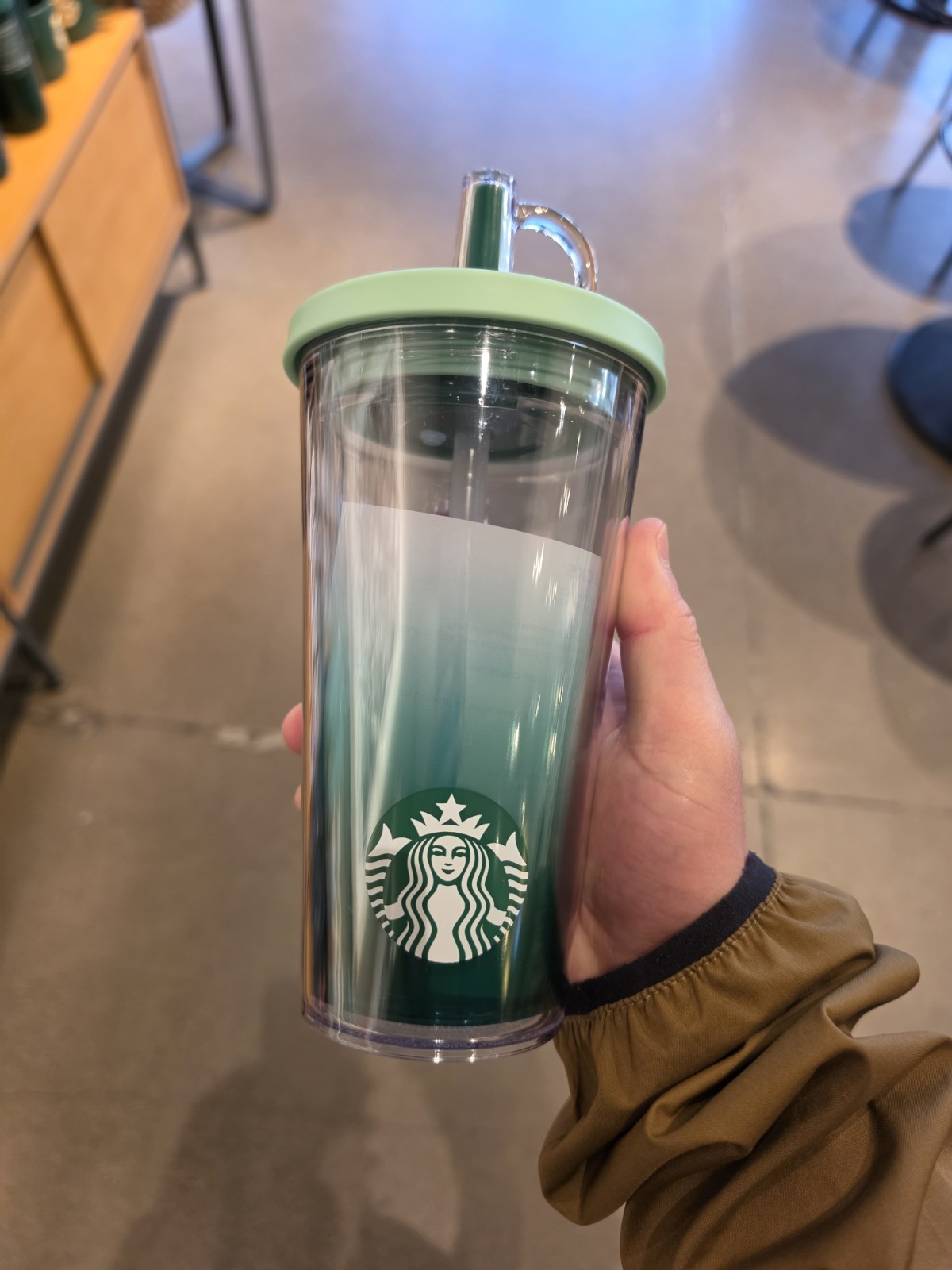Starbucks Road Trip Collection Cold Cup aqua hue 16 oz Starbucks Road Trip Collection Cold Cup aqua hue 16 oz
