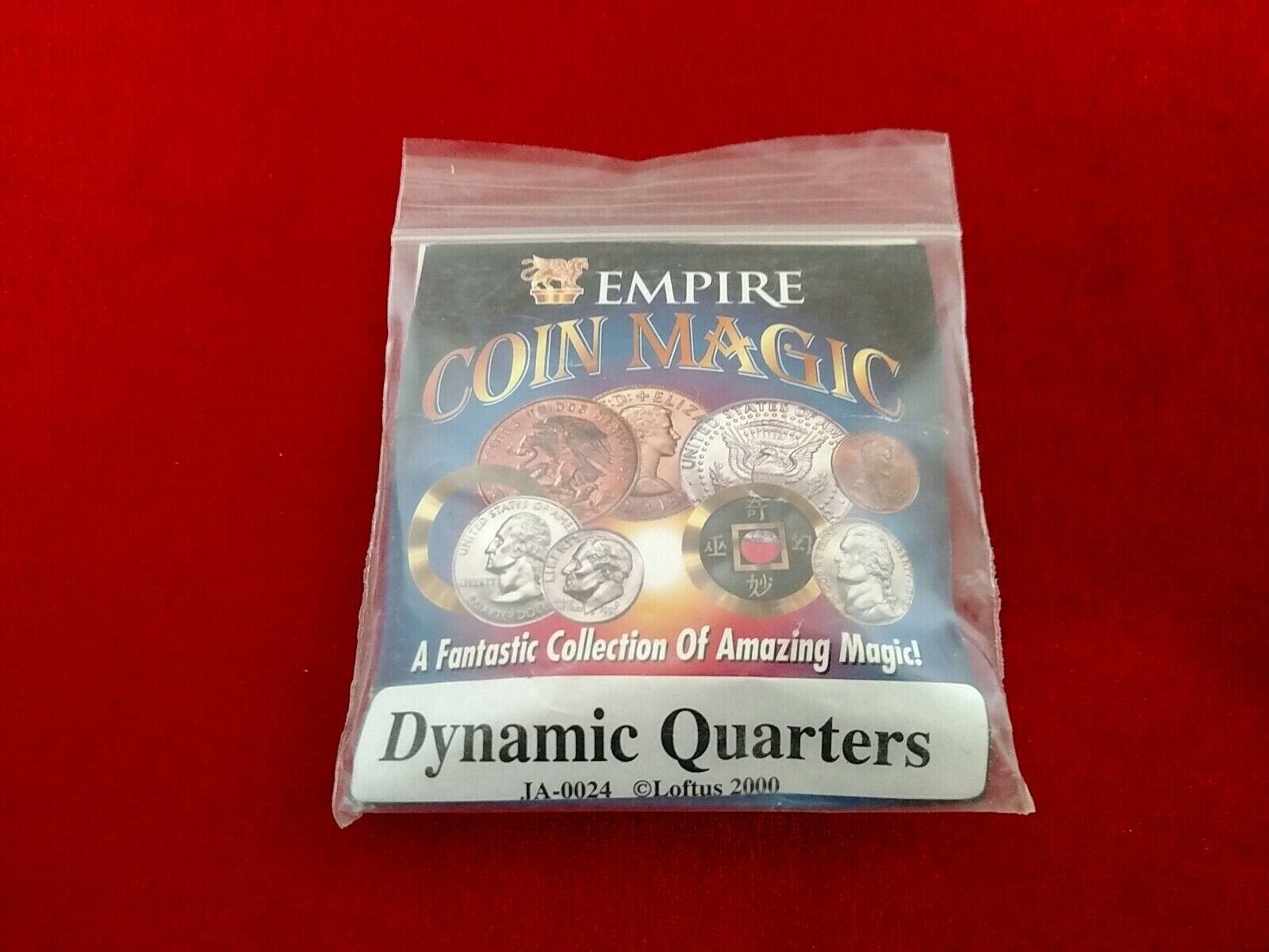 Dynamic Quarters. Magic. Tricks. Coins.