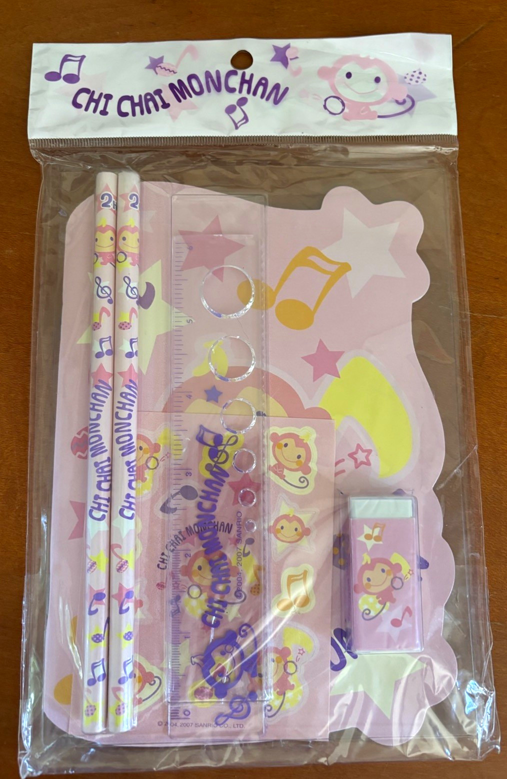 Vintage Sanrio  chi chai monchan Stationery Set: vintage Y2K dead stock ￼