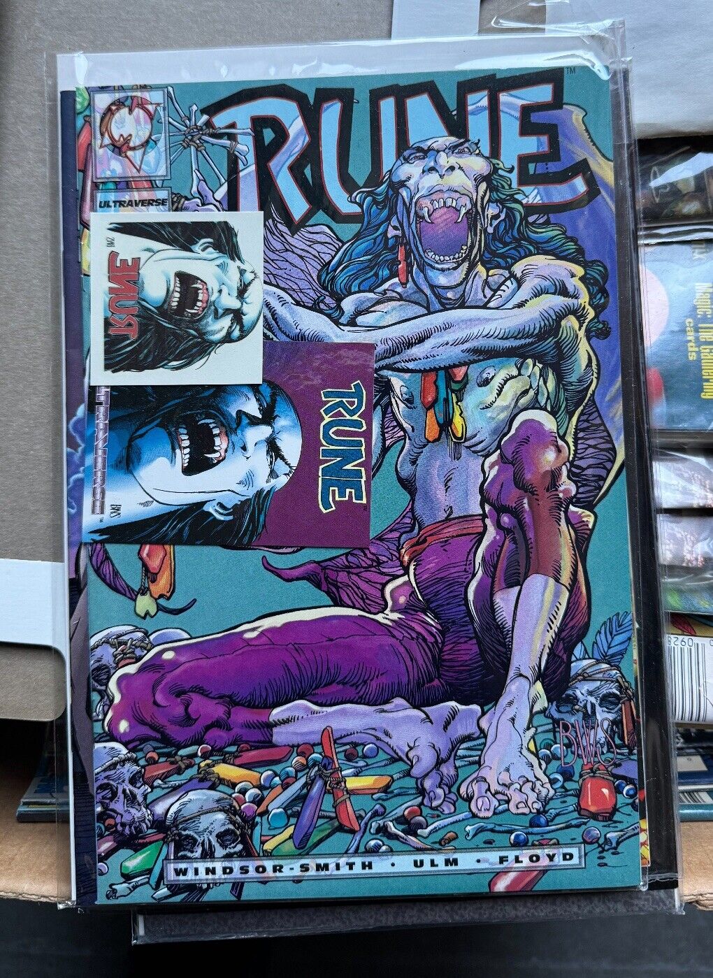 RUNE #0 Limited Edition Barry Windsor Smith Ultraverse Comic