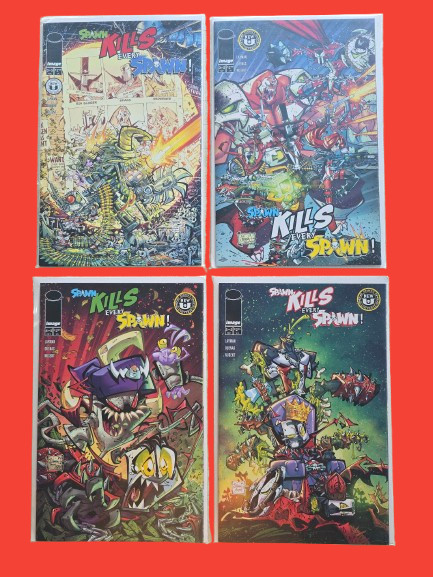 Spawn Kills Every Spawn #2,3,4 & 5 Image Comics Todd McFarlane Spawn Kills Every Spawn #2,3,4 & 5 Image Comics Todd McFarlane