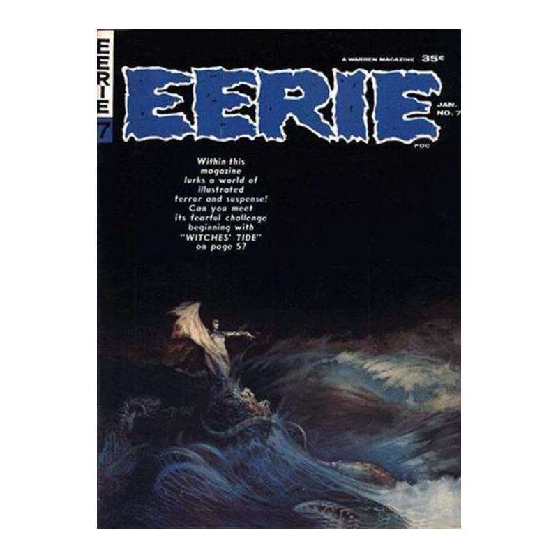 Eerie (1965 series) #7 in Fine + condition. Warren comics [w]